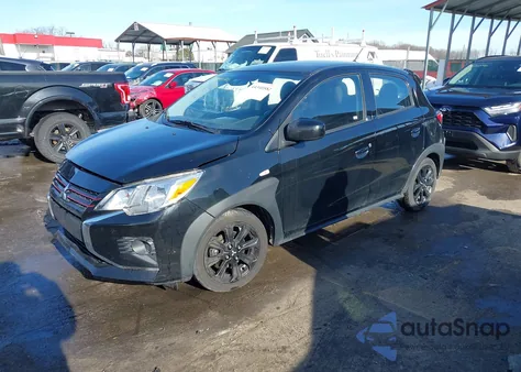 2023 Mitsubishi Mirage Black Edition/Ralliart/Se z USA, uszkodzony, nr VIN ML32AWHJ7PH001201